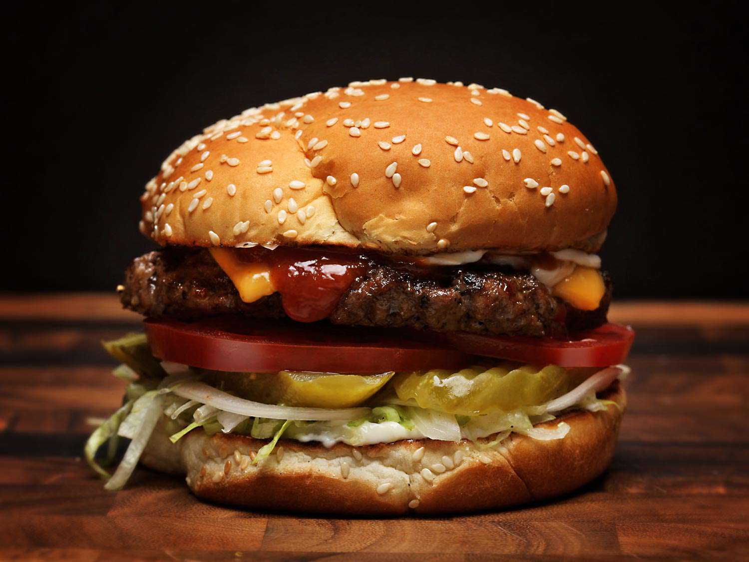 Homemade Burger King Whopper-Style